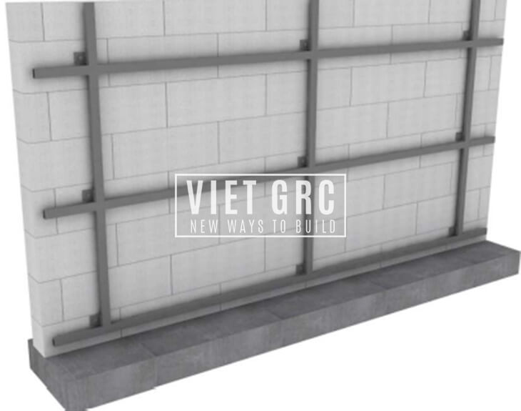 Kỹ thuật thi công lắp dựng mặt dựng GRC, GFRC, bê tông sợi thủy tinh
